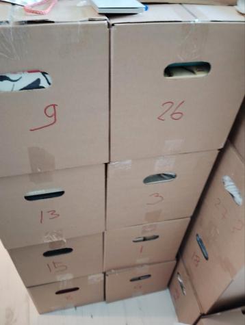 Boekendozen, kleine verhuisdoos, nieuw.  beschikbaar voor biedingen