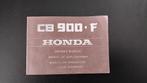Honda CB900F/F2 en CB750F  Boldor instructie boekjes, Ophalen, Zo goed als nieuw