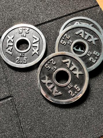 ATX Halterschijven - 4x 2,5 kg beschikbaar voor biedingen