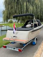 Maassloep 590 honda 20pk NIEUW! alle luxe opties!, Watersport en Boten, Sloepen, Ophalen, 10 tot 30 pk, Zo goed als nieuw, 3 tot 6 meter