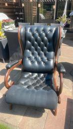 Mooie antieke verstelbare fauteuil!, Huis en Inrichting, Fauteuils, Ophalen, Klassiek, 75 tot 100 cm, 75 tot 100 cm