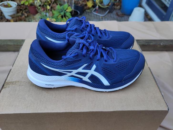 ASICS Hardloopschoenen Heren Gel Windhawk 4 Blauw, Sport en Fitness, Loopsport en Atletiek, Nieuw, Hardloopschoenen, Hardlopen