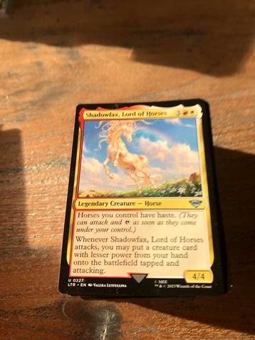 Mtg commander deck lord of the rings  beschikbaar voor biedingen