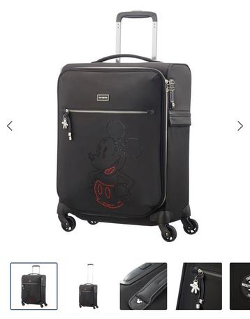 2x Samsonite Mickey Mouse Koffer 90e Verjaardag beschikbaar voor biedingen