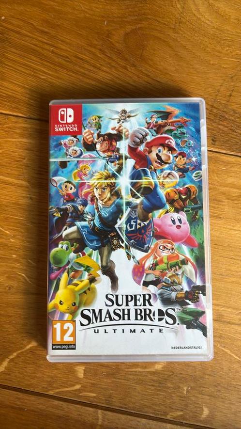 Super Smash Bros. Ultimate, Spelcomputers en Games, Games | Nintendo Switch, Zo goed als nieuw, Vechten, 3 spelers of meer, Vanaf 12 jaar