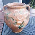 Antiek aardewerk 19e eeuwee franse confitpot pot, Ophalen of Verzenden