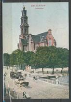 Amsterdam Westerkerk Ansichtkaart j-18 jdu  700 jaar Amsterd, Verzamelen, Ansichtkaarten | Nederland, Ophalen of Verzenden, 1960 tot 1980