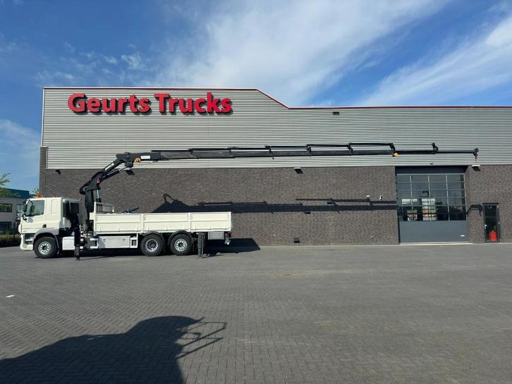 DAF CF 330 6X2 MKG HLK 341 SHP A8 KRAAN/KRAN/CANE/GRUA, Auto's, Vrachtwagens, Bedrijf, Te koop, ABS, Airconditioning, Cruise Control