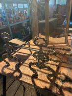 Haardstel Engels echt antiek, Ophalen of Verzenden, Vrijstaande haard, Houthaard