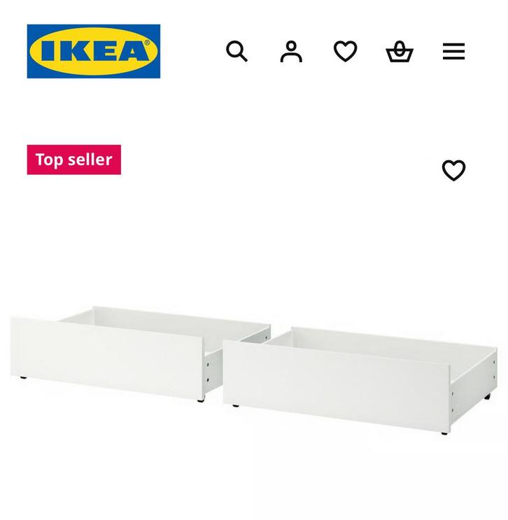1 bedlade malm ikea, Huis en Inrichting, Woonaccessoires | Wandplanken en Boekenplanken, Nieuw, Ophalen of Verzenden