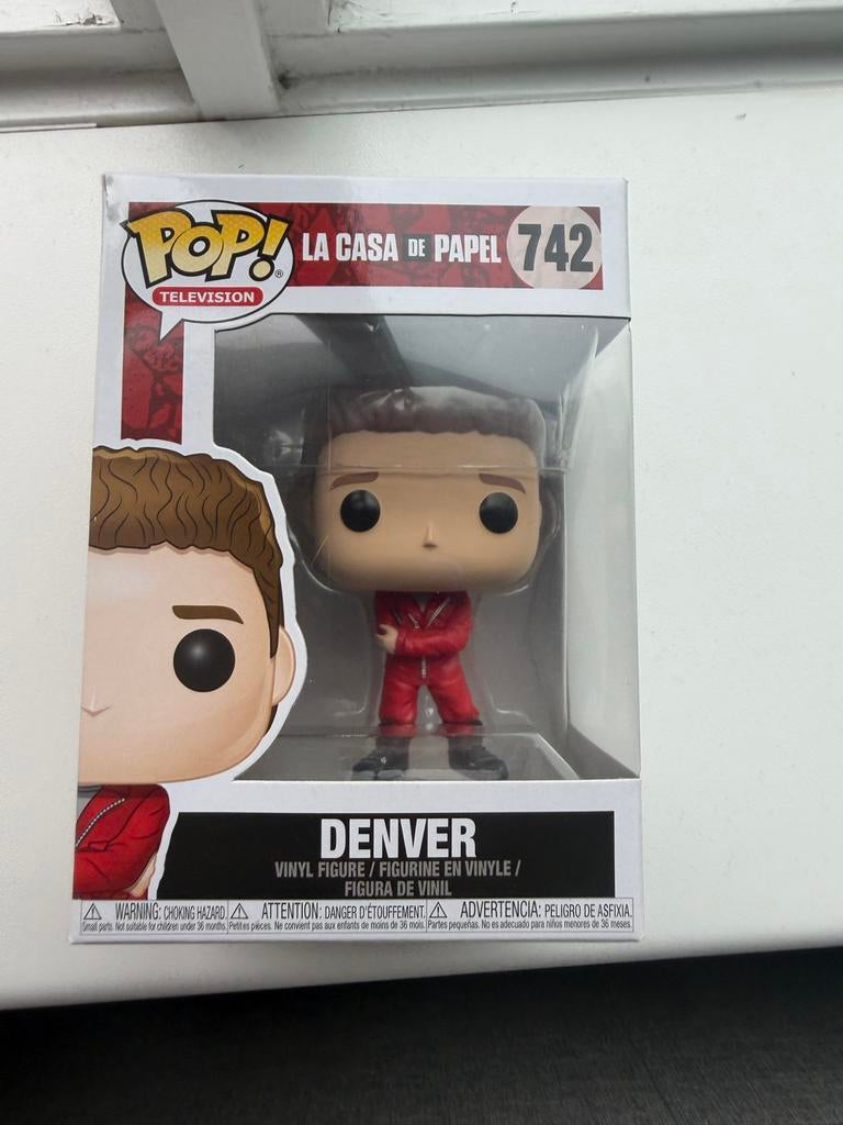 Funko Pop! La Casa de Papel - Denver #742, Ophalen of Verzenden, Zo goed als nieuw