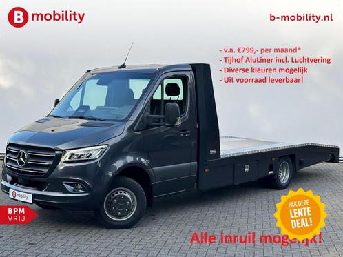 Mercedes-Benz Sprinter 519 CDI Tijhof AluLiner Luchtvering N, Auto's, Bestelauto's, Bedrijf, Te koop, Achteruitrijcamera, Adaptive Cruise Control
