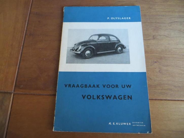 Vraagbaak Volkswagen 1200, VW Kever, VW T1, Karmann Ghia >54, Auto diversen, Handleidingen en Instructieboekjes, Ophalen of Verzenden