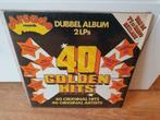 2-LP Various - 40 Golden Hits (o.a. Johnny Cash), Cd's en Dvd's, Vinyl | Verzamelalbums, Pop, Gebruikt, Verzenden