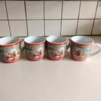 4 Albert Heijn grote mokken en 2 soepkommen met eekhoorns, Huis en Inrichting, Keuken | Servies, Ophalen of Verzenden, Zo goed als nieuw