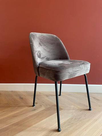 BePureHome 6x eetkamerstoel Vogue kleur Boucle Nougat beschikbaar voor biedingen