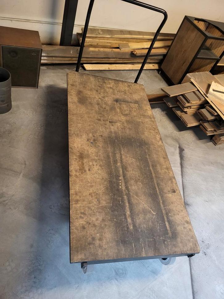 Verrijdbare Platte Kar / Transportkar, Doe-het-zelf en Verbouw, Overige Doe-het-zelf en Verbouw, Ophalen