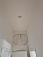 Karwei hanglamp Vic XL beige, Huis en Inrichting, Ophalen, Zo goed als nieuw, Metaal