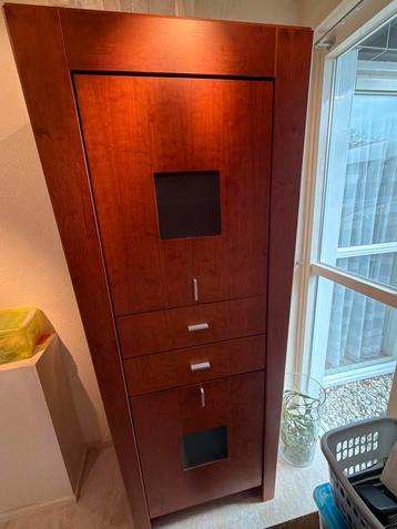 Kersenhouten Kast met Lades & Kastjes