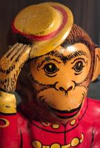 Monkey Bank uit 1935 Tin Toy van Chein (USA), Ophalen of Verzenden