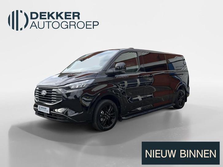 Ford Custom Dubbele Cabine Bright Platinum 340 2.5 PHEV L2H1, Auto's, Bestelauto's, Te koop, 360° camera, ABS, Achteruitrijcamera
