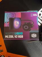 Cooler Master MasterLiquid samen met extra 2 RGB Fans, Ophalen, Zo goed als nieuw, Waterkoeling