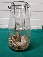 -	Windlicht met waxinehouder glas, Ophalen of Verzenden, 'T Olde Gre-j, Info@toldegrej.nl, Endepoelstraat 20f Didam