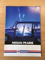 Autofolder/Brochure Nissan Prairie   1984   16 pagina's   NL, Boeken, Auto's | Folders en Tijdschriften, Nieuw, Nissan, Ophalen of Verzenden