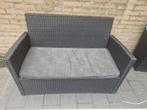 Leuk balkon setje - Wicker, Gebruikt, Bank, Loungeset, Wicker