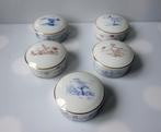 5 dekseldoosjes van Artoria Limoges France, porselein, Ophalen of Verzenden