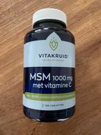 Vitakruid MSM 1000mg + Vitamine C (51 tabletten), Ophalen of Verzenden, Gebruikt, Overige typen