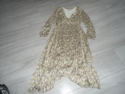 Emi-Jo; Opvallend mooie voile jurk; maat S/M, Kleding | Dames, Jurken, Zo goed als nieuw, Maat 38/40 (M), Overige kleuren, Onder de knie