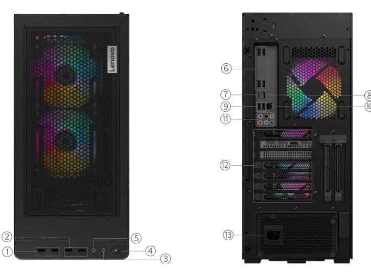 Lenovo Legion T7 Gaming PC | i9-11900K | RTX 3070 | 32GB RAM, Computers en Software, Desktop Pc's, Zo goed als nieuw, 4 Ghz of meer