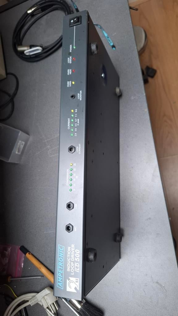 Ampetronic Ringleiding Versterker - Top Conditie!, Audio, Tv en Foto, Ophalen of Verzenden, Gebruikt, Audio