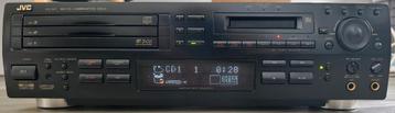 JVC XU-301 MD-CD combinatie deck - Hobby project beschikbaar voor biedingen