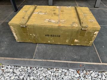 Munitiekist / legerkist / speelgoedkist 77x43x25 beschikbaar voor biedingen