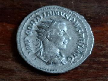 Gordian III - Zilveren Antoninianus 242 n.Chr. beschikbaar voor biedingen