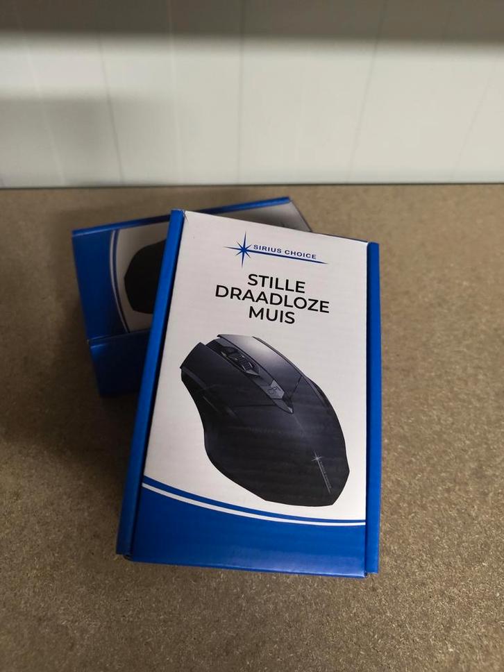 Sirius Choice Draadloze Muis - Stil & Ergonomisch, Computers en Software, Muizen, Nieuw, Muis, Rechtshandig, Draadloos, Ergonomisch