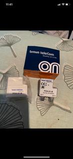 Braun telecom coaxkabel splitter, Ophalen of Verzenden, Zo goed als nieuw, Overige typen