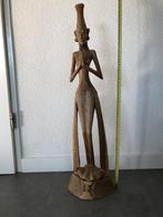 Houten Hibiscus Boeddha danseres v Bali, Ophalen of Verzenden