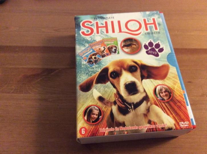 de complete Shiloh collectie 3-dvd box, Cd's en Dvd's, Dvd's | Kinderen en Jeugd, Film, Dieren, Boxset, Vanaf 6 jaar, Ophalen of Verzenden