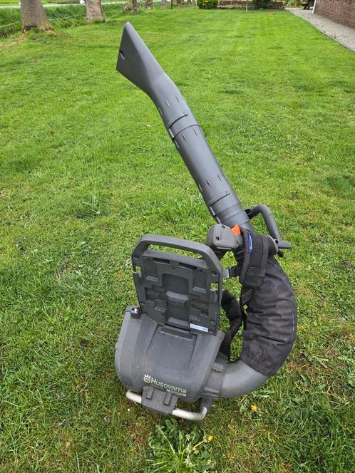 Husqvarna 550iBTX accu bladblazer | Professioneel | 2019, Tuin en Terras, Bladblazers, Gebruikt, Ruggedragen, Accu, Ophalen of Verzenden