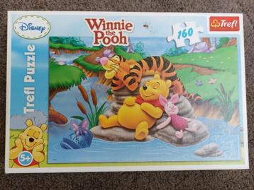 Puzzel Winnie the Pooh, 160 stukjes beschikbaar voor biedingen