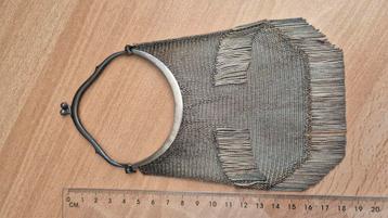 Zilveren malienkolder tasje, jaren '20 (100 gram) beschikbaar voor biedingen