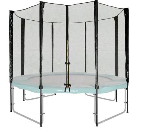 Trampoline veiligheidsnet Magic Jump-305 cm 4 poten/8 palen, Kinderen en Baby's, Speelgoed | Buiten | Trampolines, Nieuw, Ophalen