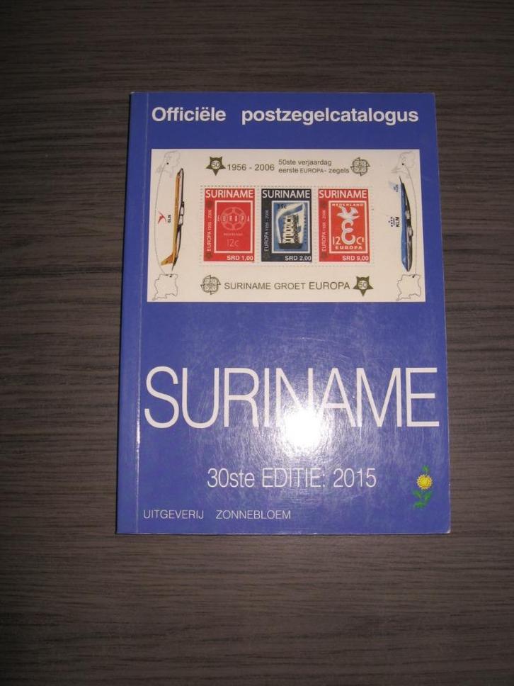 Zonnebloem Catalogus Suriname 2015., Postzegels en Munten, Postzegels | Toebehoren, Catalogus, Verzenden