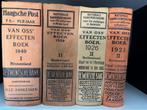 Oude Van Oss Effecten boeken, Antiek en Kunst, Ophalen of Verzenden