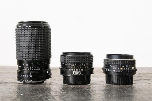 Analoge lenzen Sigma, Tokina, Pentax 28, 50, 200 mm - Nikon, Audio, Tv en Foto, Fotografie | Lenzen en Objectieven, Telelens, Zoom