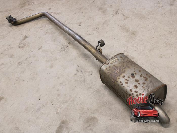 Uitlaat Einddemper van een Volkswagen Caddy, Auto-onderdelen, Uitlaatsystemen, Volkswagen, Gebruikt, 3 maanden garantie, Ophalen of Verzenden