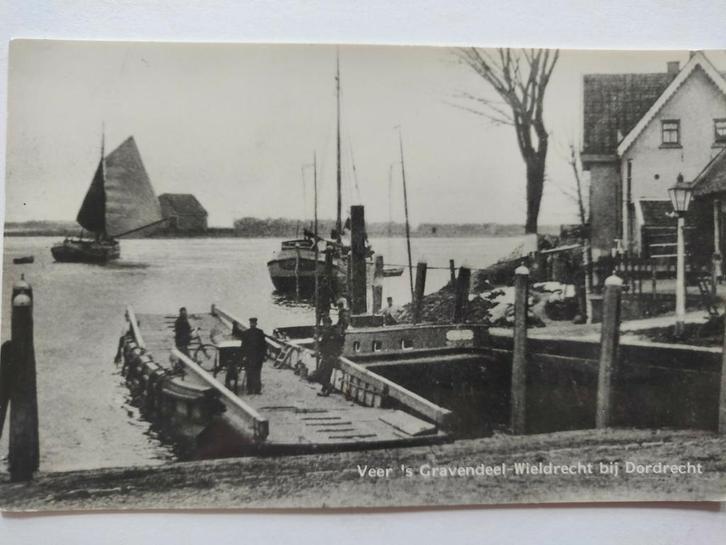 M873 Wieldrecht, Verzamelen, Ansichtkaarten | Nederland, Zuid-Holland, 1920 tot 1940, Ophalen of Verzenden